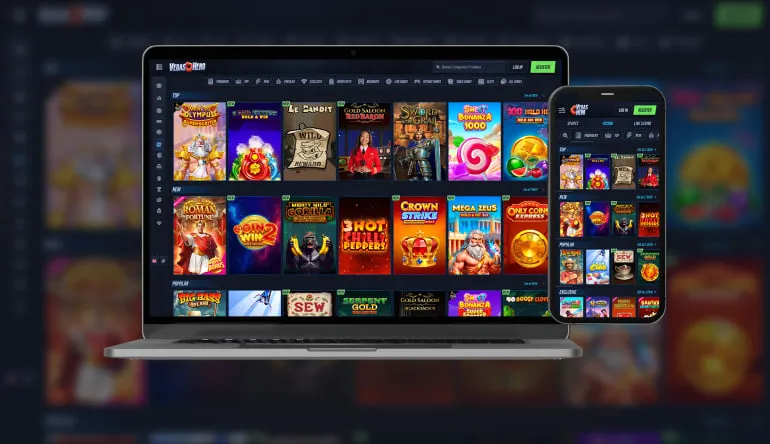 Capture d'écran de l'app VegasHero Casino
